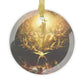 Triumph of Christianity Over Paganism Glass Ornament