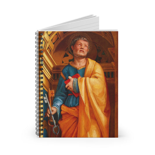 Saint Peter the Apostle Confirmation Gift Notebook, Adoration Journal