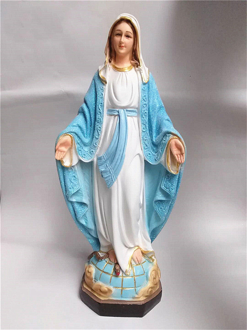 Catholic Statue of Jesus, Mary, Sacred Heart