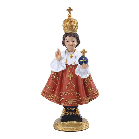 Infant of Prague Child Jesus 11" Resin Statue