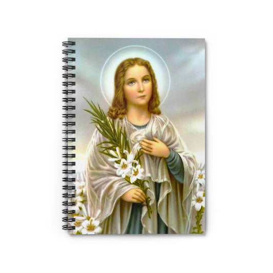 Saint Maria Goretti Confirmation Notebook Gift, Adoration Journal