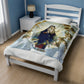 Our Lady Queen of Angels Plush Blanket