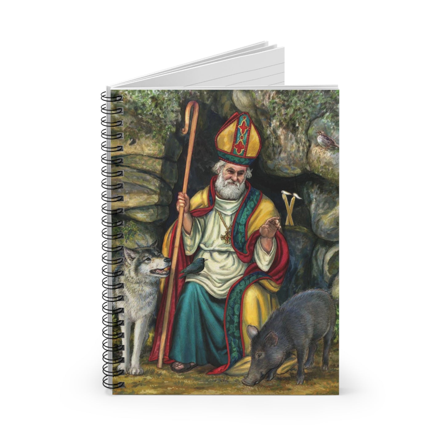 Saint Blaize Catholic Confirmation Notebook Gift, Adoration Journal