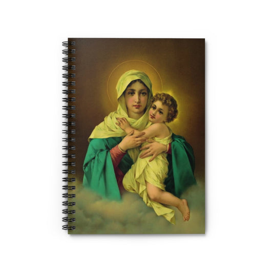 Mary Mother Thrice Admirable Catholic Prayer Journal, Devotional Notebook, Adoration