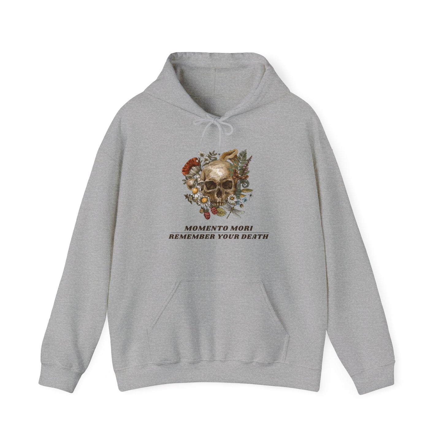 Memento Mori Hoodie, Catholic Hoodie, Remember Yourt Death, Catholic Hooded Sweatshirt, Religious Hoodie, Lenten Clothing