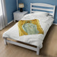 Our Lady of Champion Plush Blanket, Catholic Velveteen
