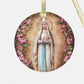 Our Lady of the Immaculate Conception glass ornament — Catholic gift from Glory Be Gifts