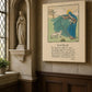 Saint Brigid Catholic Wall Art, Confirmation Gift