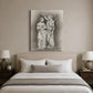 Baptism of Christ canvas print, sacred art sketch of John the Baptist and Jesus by Brian Kelliher — Catholic gift from Glory Be Gifts – view 5