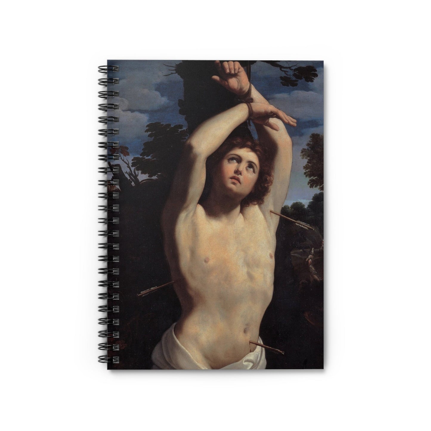 St Sebastian Martyr Catholic Notebook, Catholic Saint Journal Gift Idea, Confirmation Saint, Cathechism Git