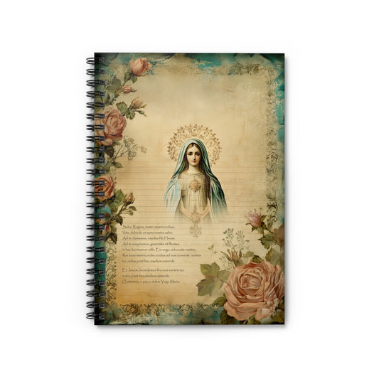 Salve Regina Prayer Journal, Catholic Mother's Day Notebook Gift