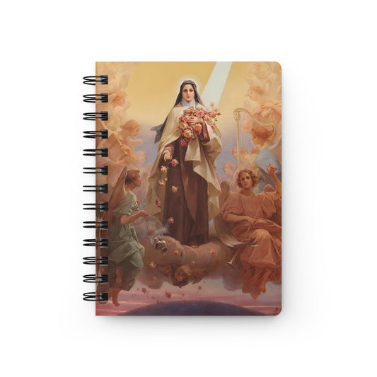 St. Thérèse of Lisieux The Little Flower Notebook, Saint Therese the Little Flower Journal, Adoration Diary, Confirmation Gift, Christmas