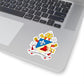 Pope-Inspired Kiss-Cut Catholic Stickers
