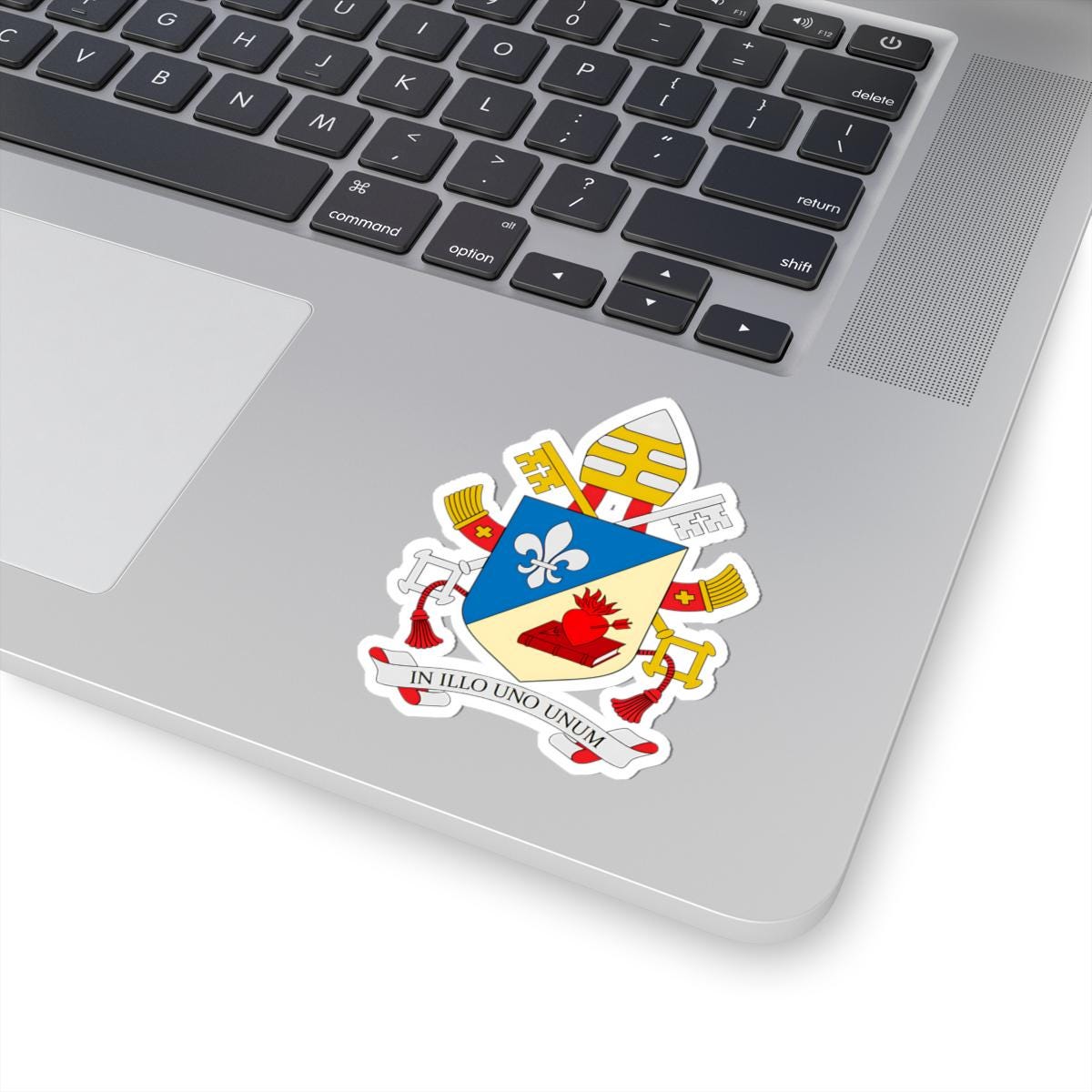 Pope-Inspired Kiss-Cut Catholic Stickers