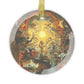 Triumph of the Name of Jesus Glass Ornament