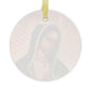 Our Lady of Guadalupe Glass Ornament, Catholic Christmas Gift