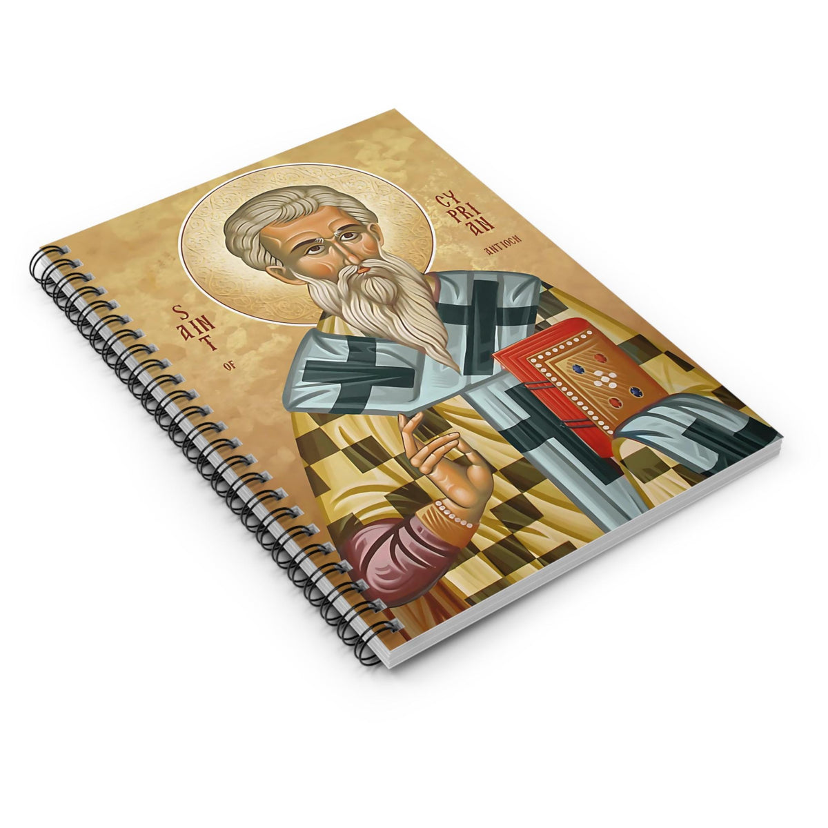 Saint Cyprian Adoration Journal – Catholic gift from Glory Be Gifts – view 3