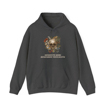 Memento Mori Catholic Hoodie, Lenten Clothing