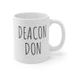 11 oz Personalized Funny Gift for Priest or Deacon, Funny Coffee Mug, Funny Religious Gift, Catholic Gift for Religious