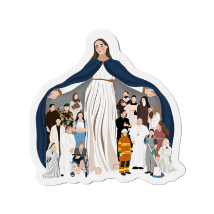 Communion of Saints Magnet – Mary's Mantle Catholic Magnet