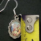 Holy Family dangle earrings — additional product photo