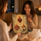 Three Hearts canvas print of the Holy Family — Sacred Heart of Jesus, Immaculate Heart of Mary, Chaste Heart of Joseph — Catholic gift from Glory Be Gifts – view 4