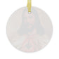 Sacred Heart of Jesus Catholic Glass Christmas Ornament,  Christmas Gift for Wife Mother Grandma Sister, Christ the King
