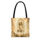 Virgin Mary Tote Bag, Catholic Gift for Women, Religious Shoulder Bag, Our Lady Canvas Tote, Christian Faith Gift, Church Bag for Her