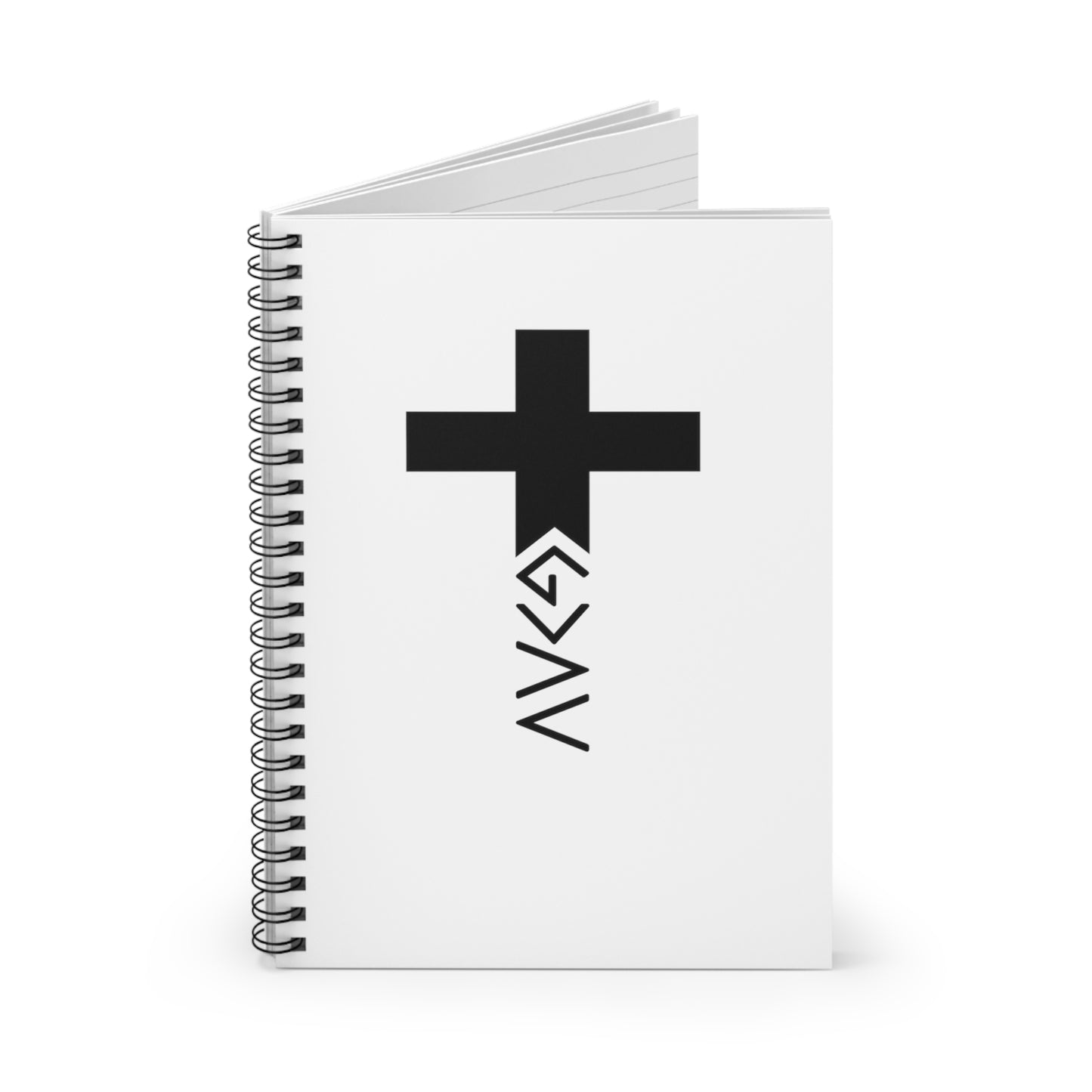 God is Greater than the Ups and Downs Christian Notebook Prayer Journal