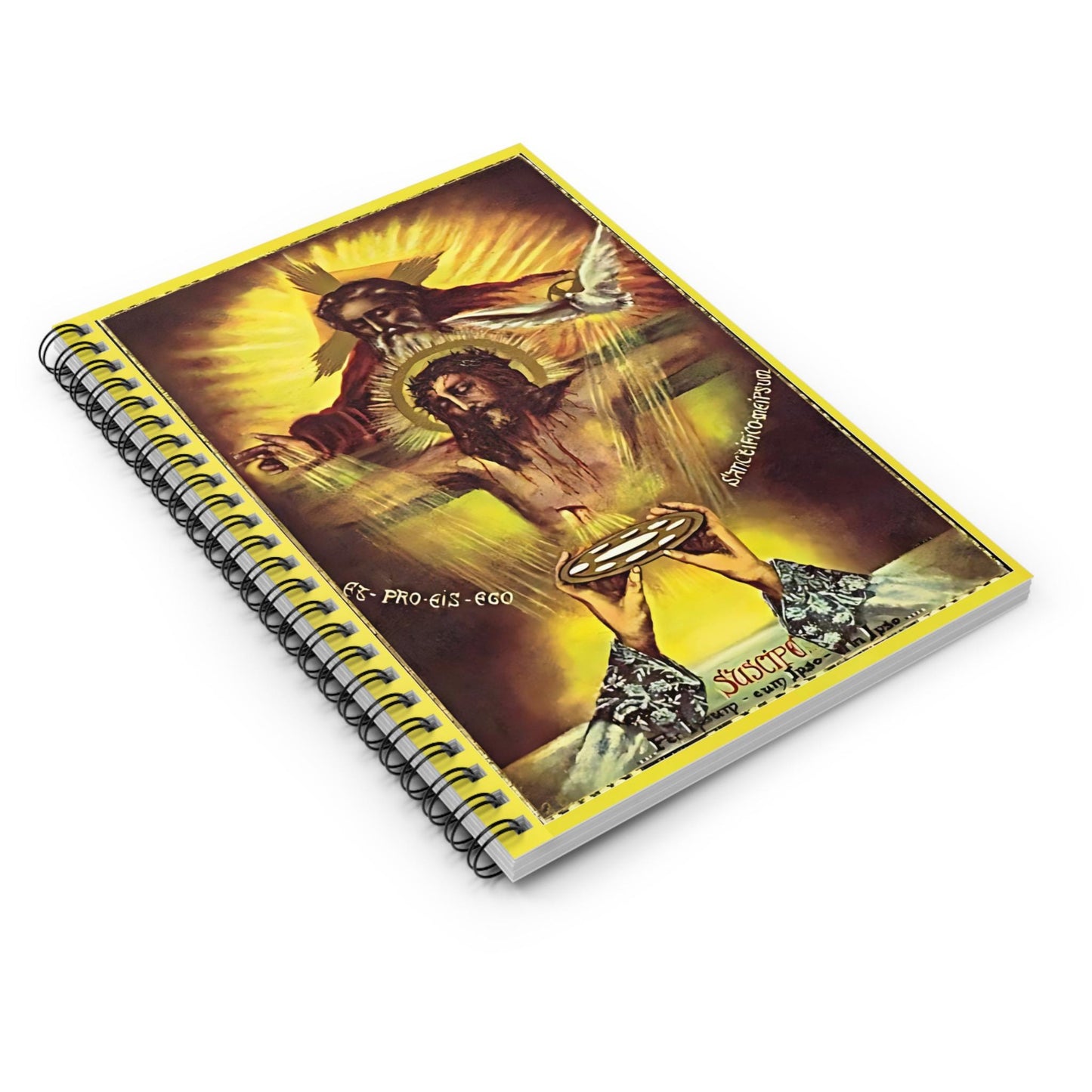Eucharist Holy Trinity prayer Journal, Adoration Diary, Catholic Notebook Gift for wife, Catholic Wedding Gift, Anniversary Gift
