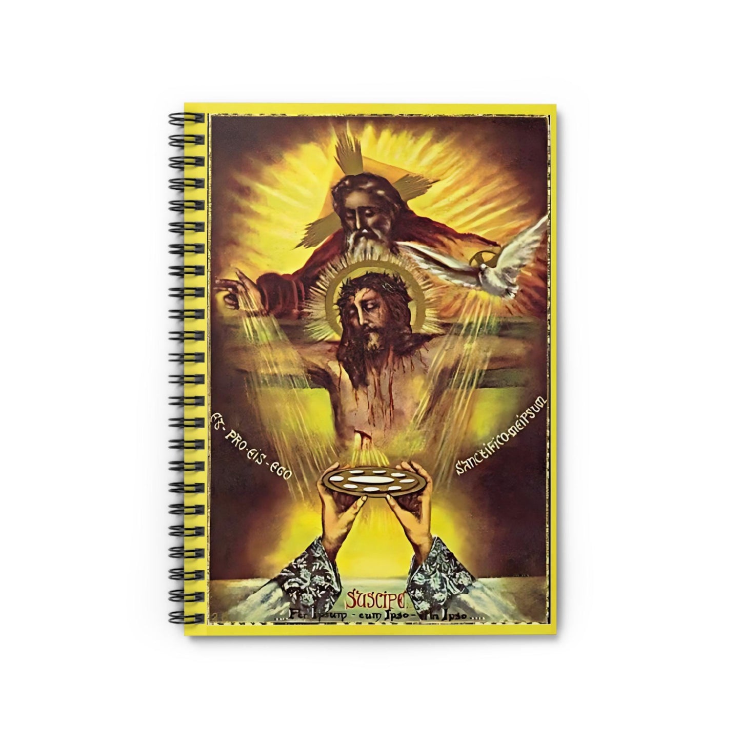 Eucharist Holy Trinity prayer Journal, Adoration Diary, Catholic Notebook Gift for wife, Catholic Wedding Gift, Anniversary Gift
