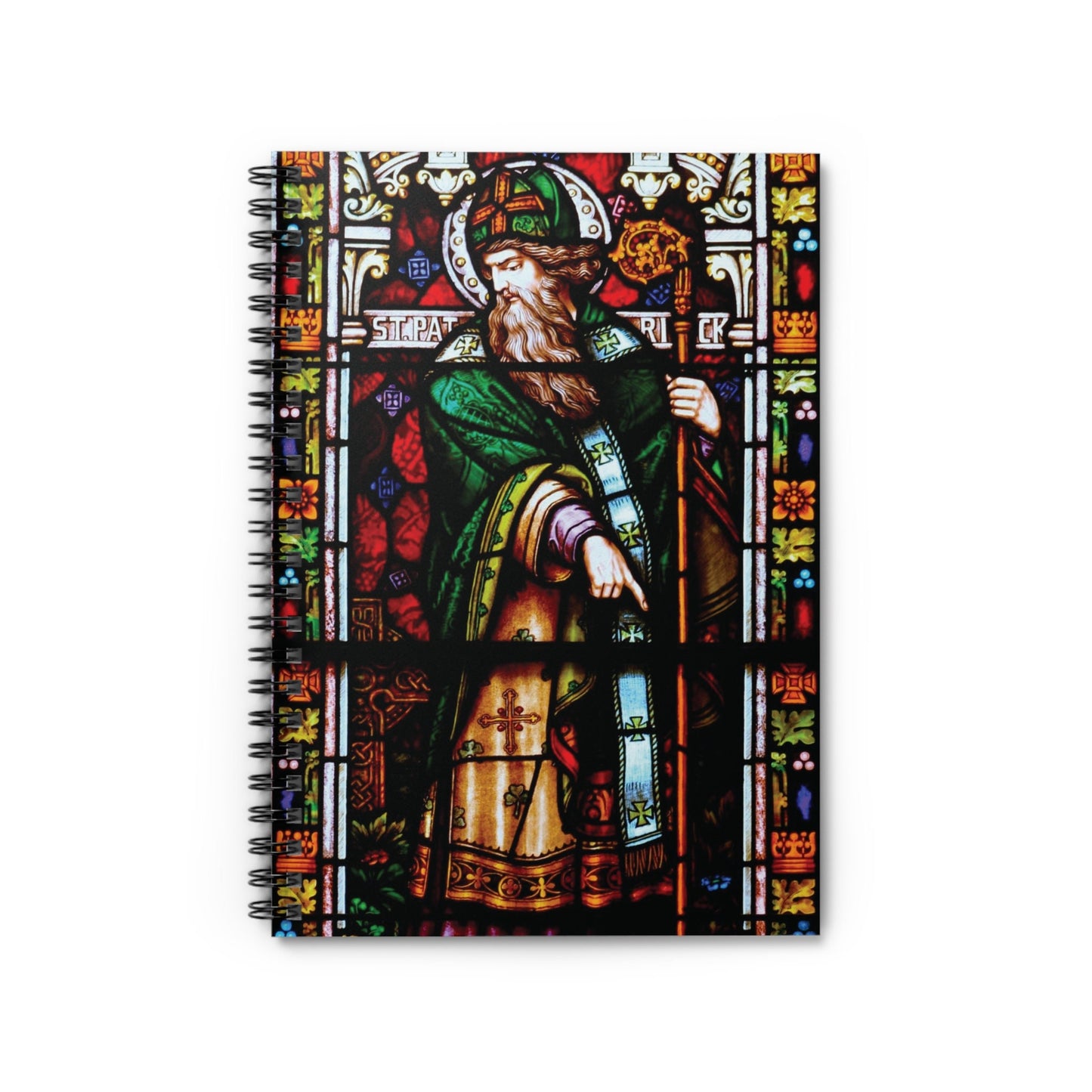 Saint Patrick of Ireland Catholic Notebook, Eucharistic Adoration Journal, Confirmation Gift Idea, St Blaise, Child Jesus Art