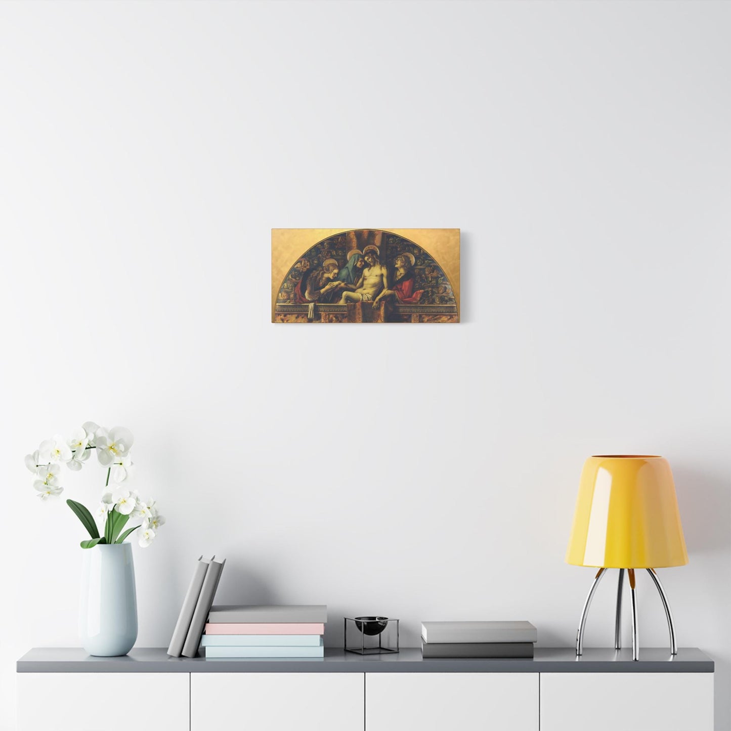 20x10 The Pieta Catholic Canvas Print by Caro Crivelli
