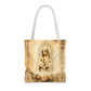 Virgin Mary Tote Bag, Catholic Gift for Women, Religious Shoulder Bag, Our Lady Canvas Tote, Christian Faith Gift, Church Bag for Her