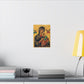 Our Lady of Perpetual Help Canvas Stretched Matte Religious Wall Art | Catholic Christmas