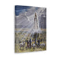 Our Lady of Fatima Canvas Print, Rosary Prayer Altar Art