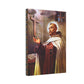 Saint John of the Cross canvas print, Carmelite mystic devotional art — Catholic gift from Glory Be Gifts – view 3