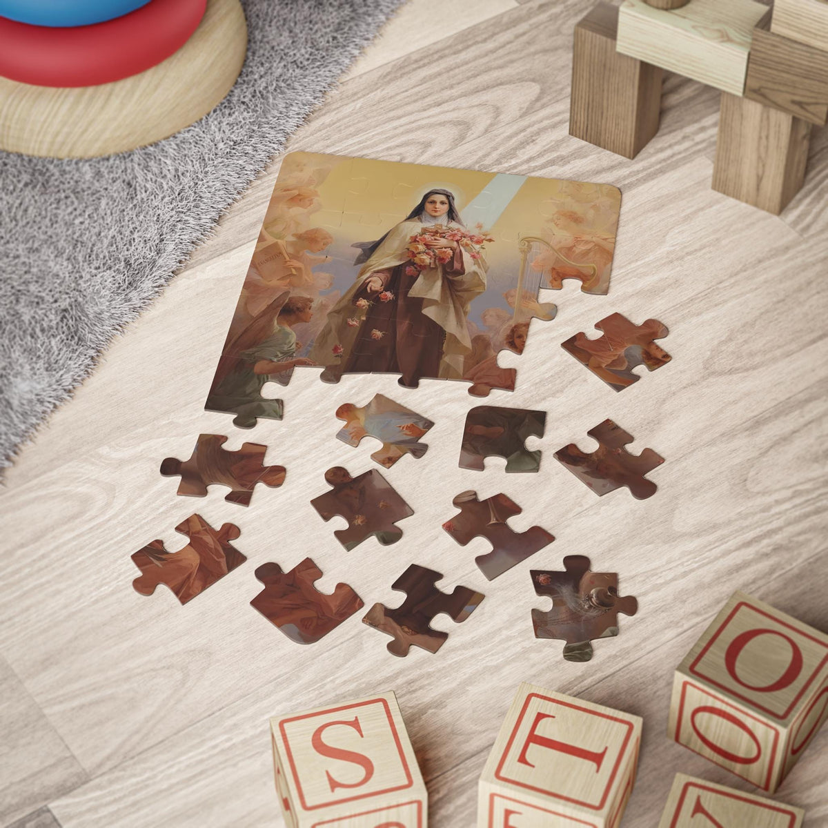 Saint Therese Kids' Puzzle – Catholic Gift