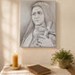 Saint Thérèse of Lisieux Canvas Print | Sacred Art by Brian Kelliher