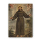 St. Francis of Assisi Catholic Canvas