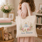 Ave Maria Tote Bag | Catholic Marian Devotional Canvas Bag