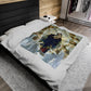 Our Lady Queen of Angels Plush Blanket