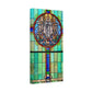 Our Lady of Knock Stained Glass Canvas Print, Catholic Art (10x20)