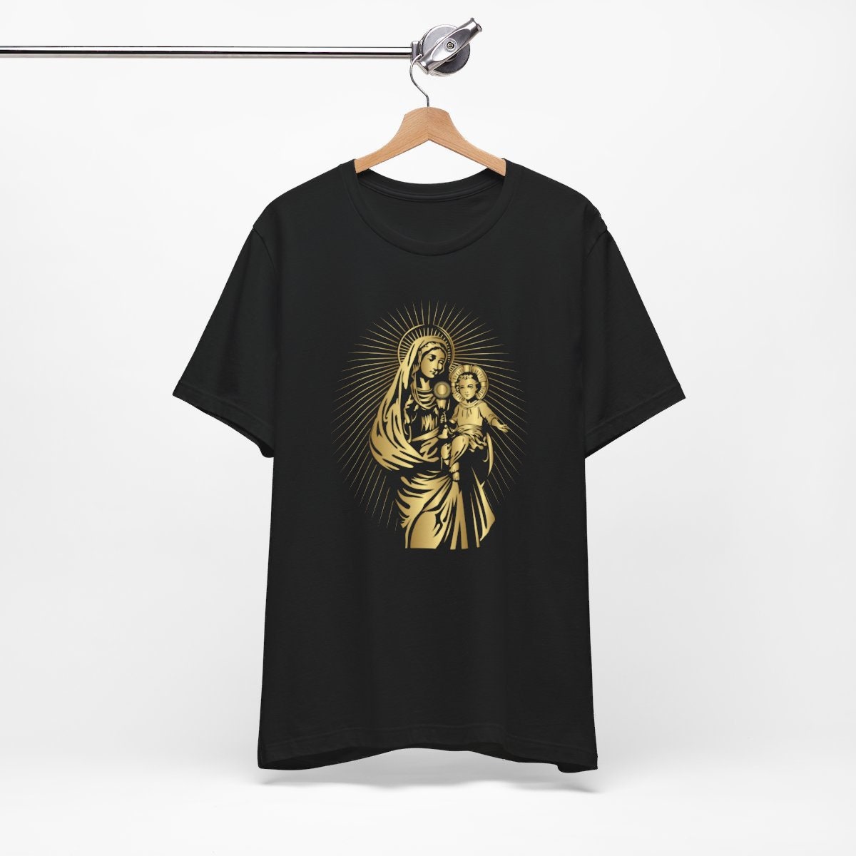 Mary Queen of Heaven Tee Catholic Gift for Mother, Mother of God Shirt