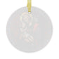 Saint Joseph Stained Glass Ornament, Catholic Christmas Gift