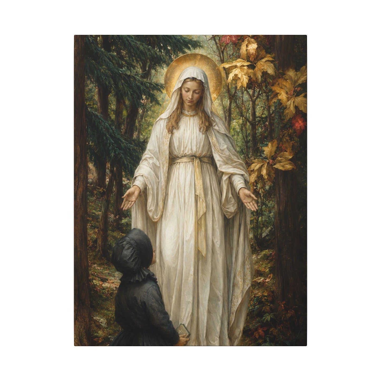 Our Lady of Champion Canvas Print – Our Lady of Good Help Wall Art