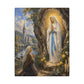 Our Lady of Lourdes Canvas Print, St. Bernadette Grotto