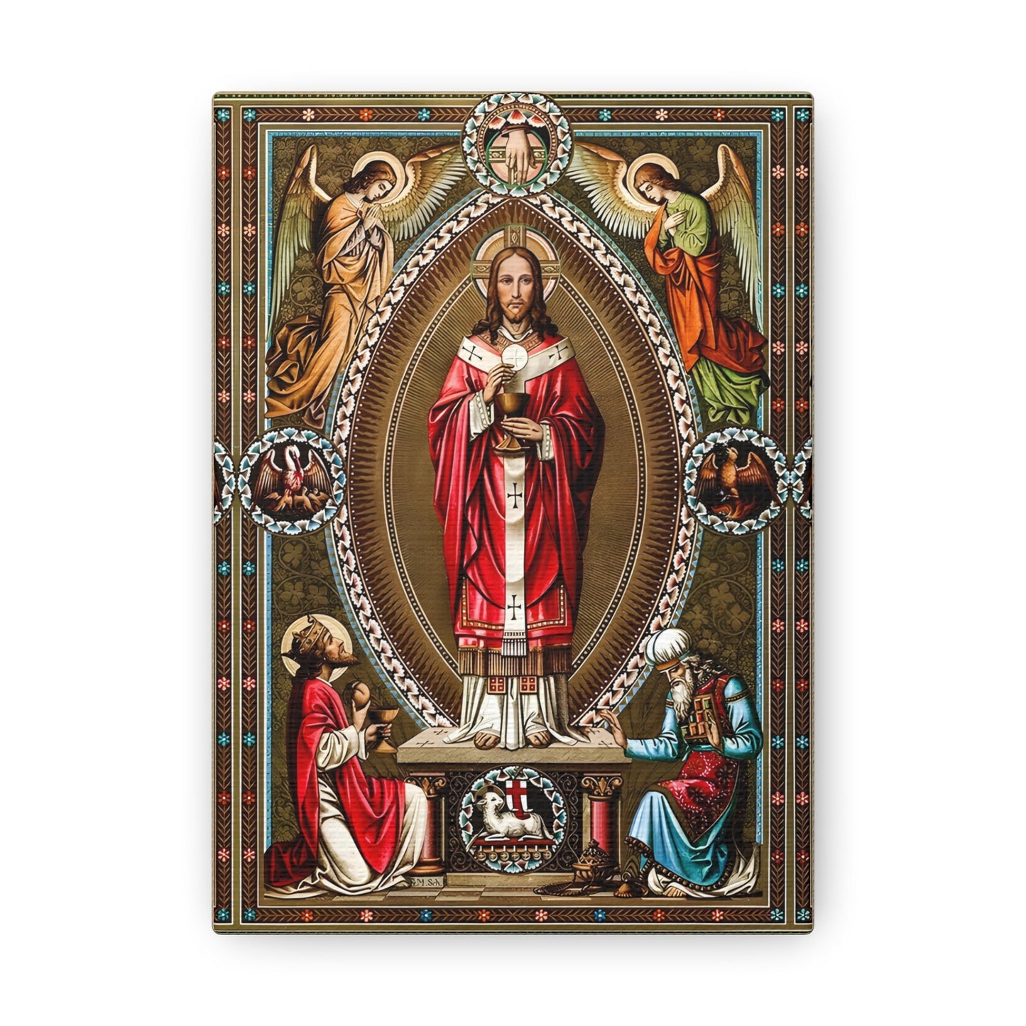 Jesus the High Priest Catholic Canvas Print