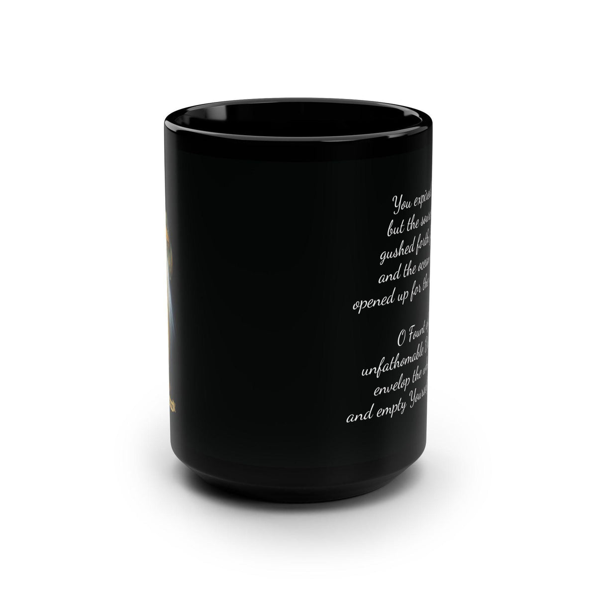 Divine Mercy Image 15oz Coffee Mug | Jesus I Trust in You