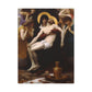 Pietà stretched matte canvas print, the sorrows of Mary at the crucifixion — Catholic gift from Glory Be Gifts